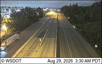 I-5 at MP 180.6: 44th Ave W live camera view