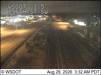 I-5 at MP 181.5: 196th St SW live camera view