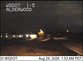I-5 at MP 182.6: Alderwood live camera view