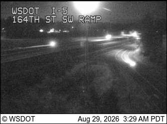 I-5 at MP 183.8: 164th St, Ramp live camera view