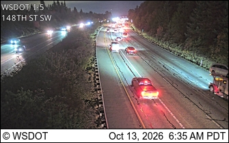 I-5 at MP 185: 148th St SW live camera view