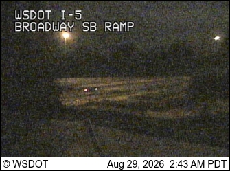 I-5 at MP 189.4: Broadway SB Ramp live camera view