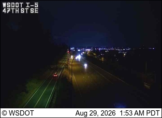 I-5 at MP 191.9: 47th St SE live camera view