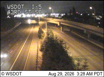 I-5 at MP 192.3: 43rd St SE live camera view