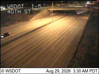 I-5 at MP 192.7: 40th St live camera view