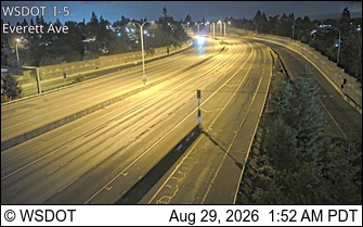 I-5 at MP 194: Everett Ave live camera view