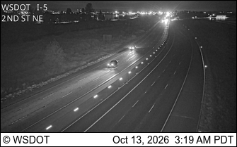 I-5 at MP 195.4: 2nd St NE live camera view