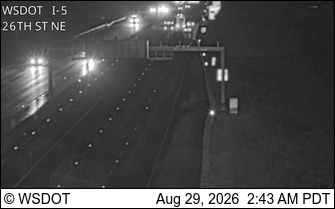 I-5 at MP 196.9: 26th St NE live camera view
