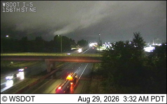 I-5 at MP 205: 156th St NE live camera view