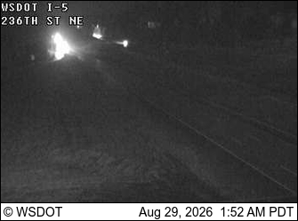 I-5 at MP 210.3: 236th St NE live camera view