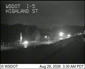 I-5 at MP 226.7: North of Kincaid St live camera view