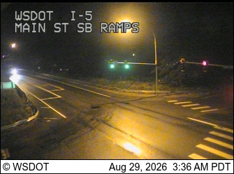 I-5 at MP 262.5: Main St SB Ramps live camera view