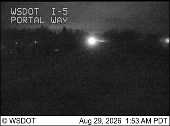 I-5 at MP 263.6: Portal Way live camera view