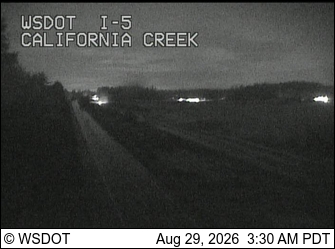 I-5 at MP 266.8: California Creek live camera view