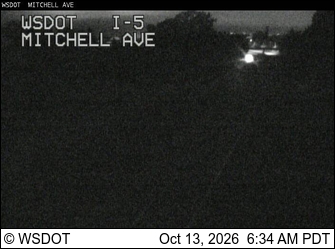I-5 at MP 275.5: Mitchell Ave live camera view