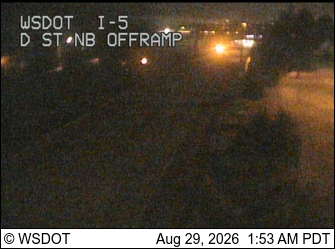 I-5 at MP 276.1: D St Offramp live camera view