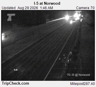 I-5 at Norwood live camera view