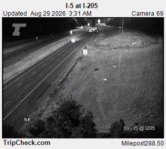 I-5 at I-205 live camera view