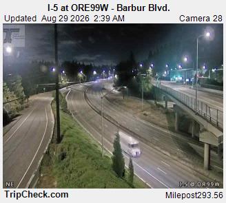 I-5 at ORE 99W-Barbur Blvd. live camera view