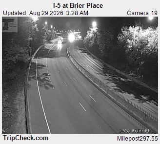 I-5 at Brier Place live camera view