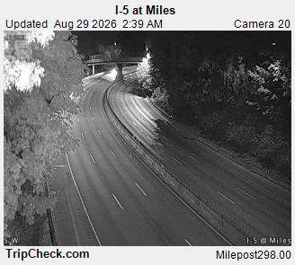 I-5 at Miles live camera view