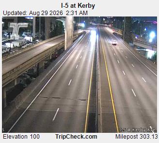 I-5 at Kerby live camera view