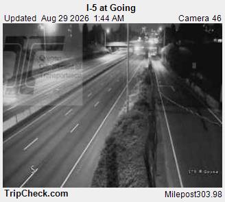 I-5 at Going live camera view