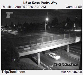 I-5 at Rosa Parks Way live camera view