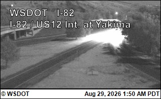 I-82 at MP 31.28: US 12 Interchange @ N. Yakima live camera view