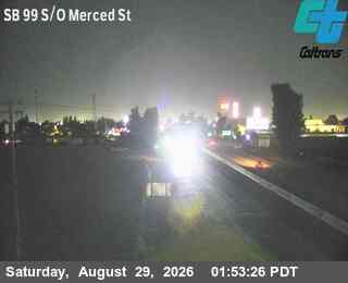 FRE-99-S/O MERCED ST live camera view