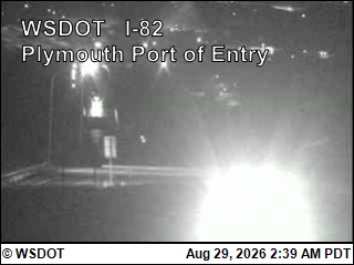 I-82 at MP 130.5: Plymouth Port of Entry live camera view