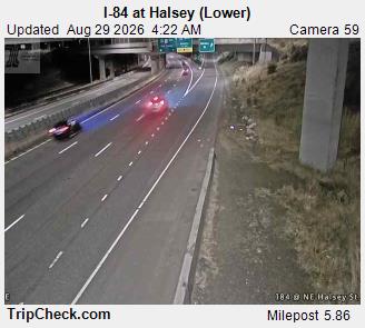 I-84 at Halsey-Lower live camera view