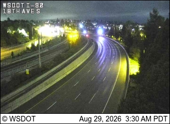 I-90 at MP 3.1: 18th Ave S (Near Rainier Ave) live camera view