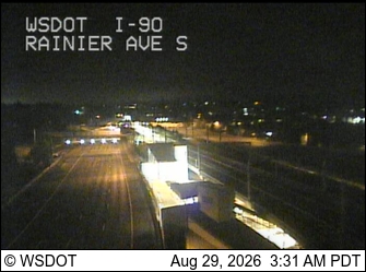 I-90 at MP 3.2: Rainier Ave S live camera view