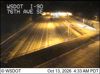 I-90 at MP 6.7: 76th Ave SE live camera view
