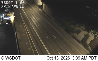 I-90 at MP 6.8: 77th Ave SE live camera view