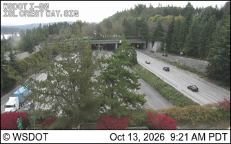 I-90 at MP 7.1: Island Crest Way Arterial live camera view