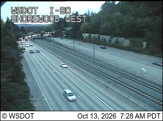 I-90 at MP 7.5: Shorewood West live camera view
