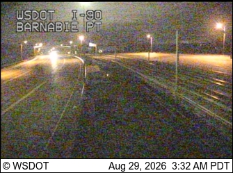 I-90 at MP 8.4: Barnabie Pt live camera view