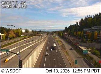 I-90 at MP 11: 142nd Pl SE live camera view