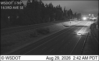 I-90 at MP 12.4: 163rd Ave SE live camera view