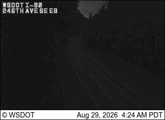 I-90 at MP 18.8: 246th Ave SE, EB live camera view