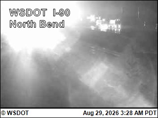 I-90 at MP 33.2: North Bend live camera view