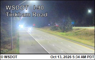 I-90 at MP 45.2: Tinkham Road live camera view