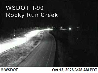 I-90 at MP 56.88 Rocky Run Creek live camera view