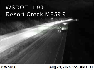 I-90 at MP 59.9 Resort Creek live camera view