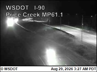 I-90 at MP 61.1 Price Creek live camera view