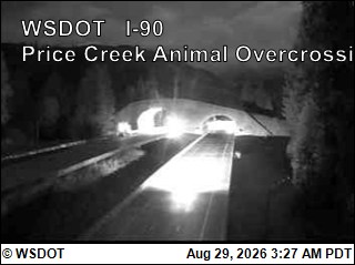 I-90 at MP 61.3 Animal Overcrossing live camera view