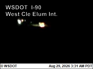 I-90 at MP 82.75: West Cle Elum Interchange live camera view