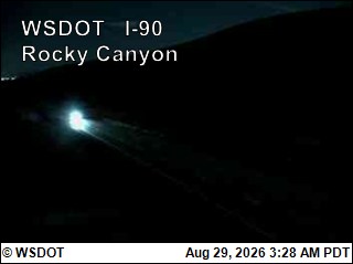 I-90 at MP 96.2: Rocky Canyon live camera view